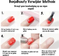 BenjaBeauty Gellak Remover - Nagellak Remover - Nagellak - Pedicure - Manicure - Gel Polish -Mode Cosmetica Winkel 1200x1131 1