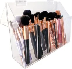 Make Up Kwasten Opbergen | Make Up Organizer | Make Up Borstels Organizer | Brush Holder Met Klep -Mode Cosmetica Winkel 1200x1150 11