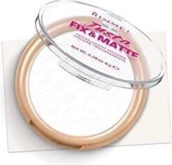 Rimmel London Insta Fix & Matte Make-uppoeder - 01 Clear 37 Rimmel London Insta Fix & Matte Make-uppoeder - 01 Clear -Mode Cosmetica Winkel 1200x1153 2