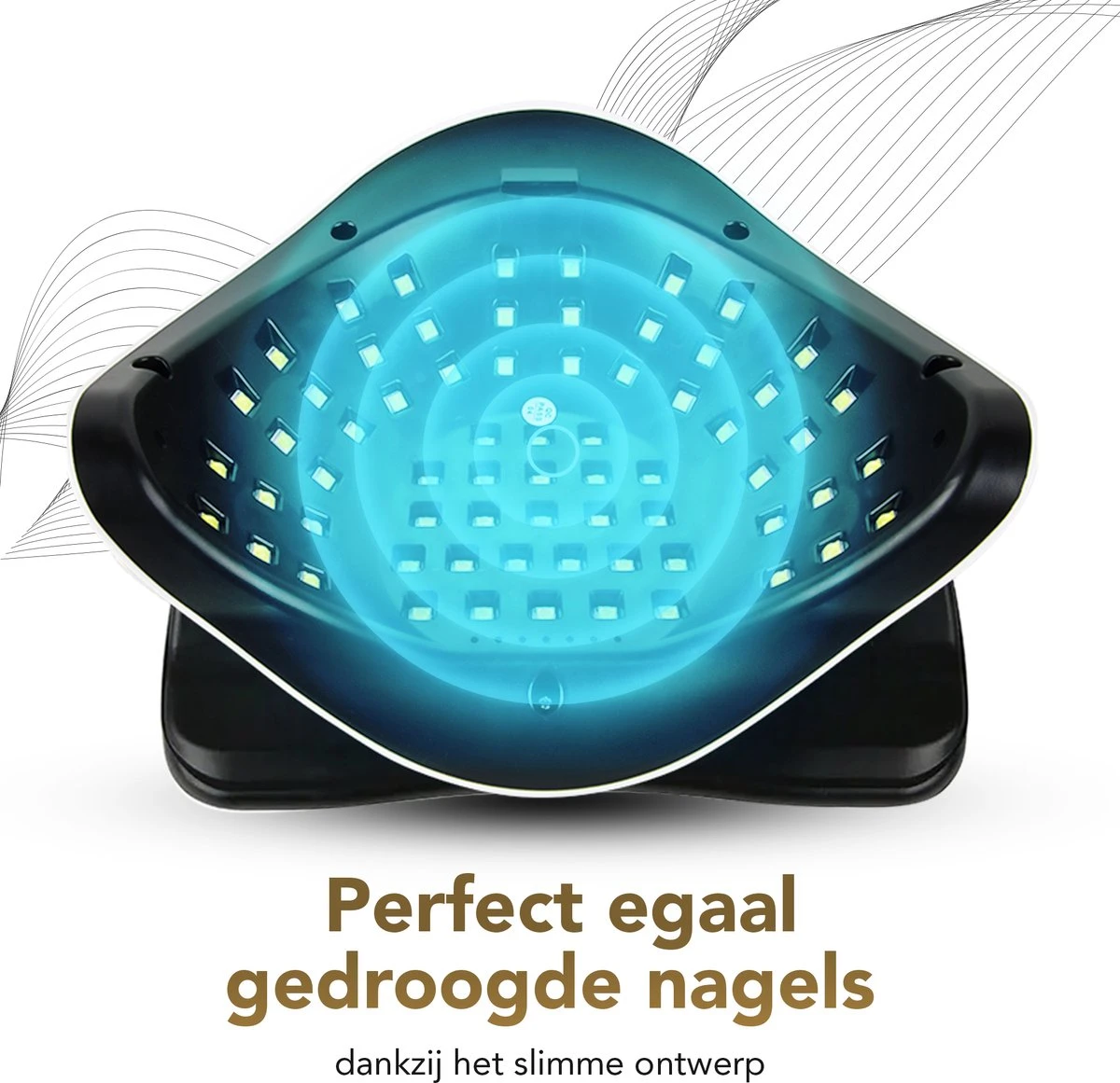 BoraPora Professionele Nageldroger - 280 Watt UV LED Lamp Nagels - 66 Leds - Nagel UV Lamp - Gellak Lamp - Nagellamp - Nagellamp Led - Nagellamp Voor Gel Nagellak - Nagellamp Led Uv - Nagellamp Uv - Nagellamp Gelnagels - Gellak - Nageldroger 5 BoraPora Professionele Nageldroger - 280 Watt UV LED Lamp Nagels - 66 Leds - Nagel UV Lamp - Gellak Lamp - Nagellamp - Nagellamp Led - Nagellamp Voor Gel Nagellak - Nagellamp Led Uv - Nagellamp Uv - Nagellamp Gelnagels - Gellak - Nageldroger - Afbeelding 5