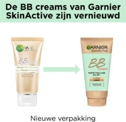 Garnier SkinActive - BB Cream Classic Light 5-in-1 Dagverzorging - 50ml - Getinte Dagcrème -Mode Cosmetica Winkel 1200x1163 1