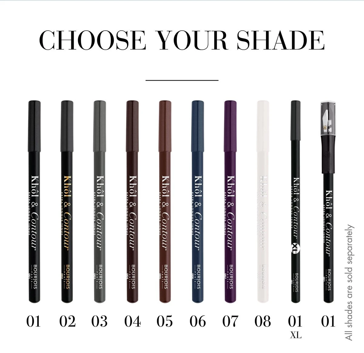 Bourjois Khol & Contour Extra Long Wear Oogpotlood - 001 Black 5 Bourjois Khol & Contour Extra Long Wear Oogpotlood - 001 Black - Afbeelding 5