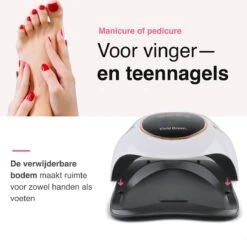 Vivid Green UV Lamp Gelnagels - Led Nagellamp - Gellak Nagel Lamp - Nageldroger - Naggellak Droger - Nagels - 168W -Mode Cosmetica Winkel 1200x1165