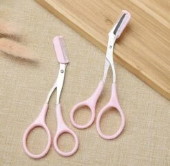 Without Lemons | Wenkbrauwschaar | Wenkbrauw Trimmer | Browshaper | BeautyTool | Gezichts Schaar | Dames| Ontharing | Design | Roze -Mode Cosmetica Winkel 1200x1169 5