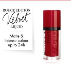 Bourjois Lippenstift Rouge édition Velvet Bourjois - 15 Red -Mode Cosmetica Winkel 1200x1170 11