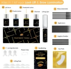 Flora Ruby Professionele 2 In 1 Lash Lift & Brow Lamination Kit - Wimper & Wenkbrauw Lifting Set - Permanente Wimperkruller - Brow Soap -Mode Cosmetica Winkel 1200x1170 14