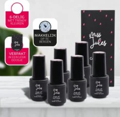 Miss Jules - 6-Delige Gellak Starterspakket - Nagellak - Kleur Rood & Roze - Glanzend & Dekkend Resultaat 19 Miss Jules - 6-Delige Gellak Starterspakket - Nagellak - Kleur Rood & Roze - Glanzend & Dekkend Resultaat -Mode Cosmetica Winkel 1200x1172 1