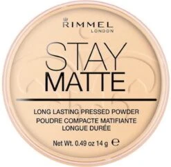 Rimmel London Stay Matte Pressed Powder - 001 Transparent - Powder -Mode Cosmetica Winkel 1200x1176 1