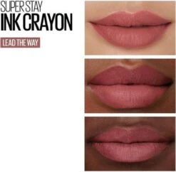 Maybelline SuperStay Ink Crayon Matte Lippenstift - 15 Lead The Way -Mode Cosmetica Winkel 1200x1176 6