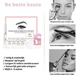 Mimlo Professionele Wimper & Wenkbrauw Lifting Set - Lash Lift Kit - Wimperlifting Set - Browlift - Permanente Wimper Kruller - Lash & Brow Lift Kit 16 Mimlo Professionele Wimper & Wenkbrauw Lifting Set - Lash Lift Kit - Wimperlifting Set - Browlift - Permanente Wimper Kruller - Lash & Brow Lift Kit -Mode Cosmetica Winkel 1200x1176 8