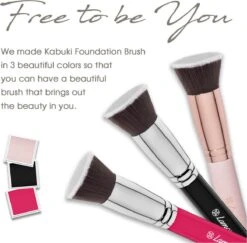 Foundation Borstel Roze - Lamora - Make-Up Kwast -Mode Cosmetica Winkel 1200x1180 10