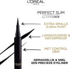 L’Oréal Paris - Superliner Perfect Slim - Grey - Grijze Pen Eyeliner - 4,7 Ml -Mode Cosmetica Winkel 1200x1181 10