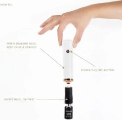 Lashes & More - GLUE SHAKER - Lijmschudder - Inkt Mixen - GLUE MIXER - Voor Het Goed Mengen Van Wimperlijm Nagellak Pigment Of Tattoo Inkt - Met Ventilator -Mode Cosmetica Winkel 1200x1181 11