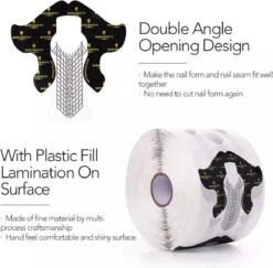 Born Pretty - Nagelsjablonen - 500 Stuks - Nagel Sjablonen - Nagel Stickers - Nail Forms - Nagel Sjablonen Verlenging - Nagelvormen - Nagel Sjablonen Stiletto - Nail Sjablonen - Nail Sjablonen Form - Nail Sjablonen Vorm - Nagelverlenging -Mode Cosmetica Winkel 1200x1181 6