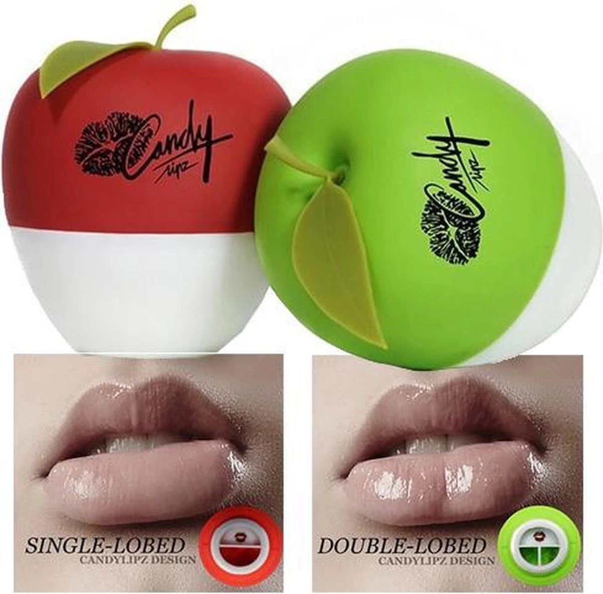 CandyLipz Lip Plumper Groen - Double Lobed - Volle Lippen Zonder Fillers - Candy Lipz 2 CandyLipz Lip Plumper Groen - Double Lobed - Volle Lippen Zonder Fillers - Candy Lipz - Afbeelding 2