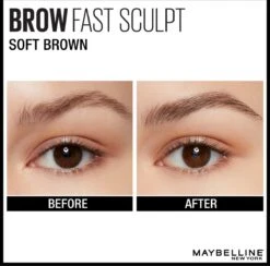 Maybelline Brow Fast Sculpt - 02 Soft Brown - Bruine Wenkbrauwgel -Mode Cosmetica Winkel 1200x1185 8