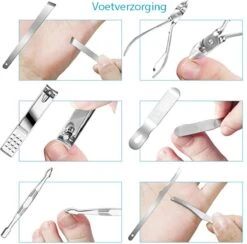 Nagelknipper Set – 18-Delige Pedicure En Manicure Sets Nagelaccessoires – Nagelset – Nagelverzorging Kit – Reisset Zwart 12 Nagelknipper Set – 18-Delige Pedicure En Manicure Sets Nagelaccessoires – Nagelset – Nagelverzorging Kit – Reisset Zwart -Mode Cosmetica Winkel 1200x1187 3