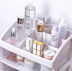 Make Up Organizer Met Lade - Cosmetica Opbergdoos - Sieradendoos - Beauty -Mode Cosmetica Winkel 1200x1189 11