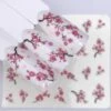 Hiden | Kersen Bloesem Met Takken - Nail Art - Decoraties - Water Transfer Nagelstickers - Beauty & Make-up | 24 Stickers