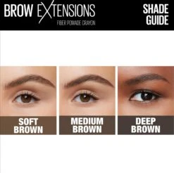 Maybelline Brow Extensions - 02 Soft Brown - Bruin Wenkbrauwpotlood - 10,5 Gr. -Mode Cosmetica Winkel 1200x1195 22