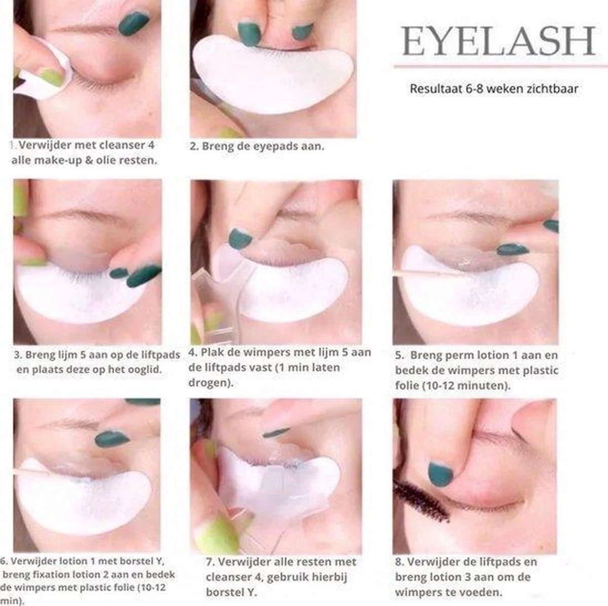 Mimlo Professionele Wimper & Wenkbrauw Lifting Set - Lash Lift Kit - Wimperlifting Set - Browlift - Permanente Wimper Kruller - Lash & Brow Lift Kit 6 Mimlo Professionele Wimper & Wenkbrauw Lifting Set - Lash Lift Kit - Wimperlifting Set - Browlift - Permanente Wimper Kruller - Lash & Brow Lift Kit - Afbeelding 6