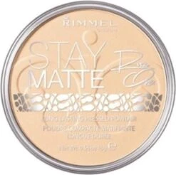 Rimmel London Stay Matte Pressed Powder - 001 Transparent - Powder -Mode Cosmetica Winkel 1200x1197