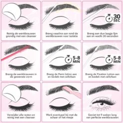 MURLEY'S Brow Lamination Kit - Brow Lift - Starterkit - Wenkbrauwlifting Set - Langdurig Perfecte Wenkbrauwen -Mode Cosmetica Winkel 1200x1200 1000