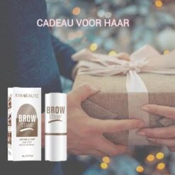 Merkloos Premium Wenkbrauw Stempel - Wenkbrauw Sjabloon - Wenkbrauwstempel - Brow Stamp - 10 Sjablonen - Borsteltje - Herbruikbaar - Waterdicht - Cadeau Voor Haar - Mediumbruin -Mode Cosmetica Winkel 1200x1200 1028