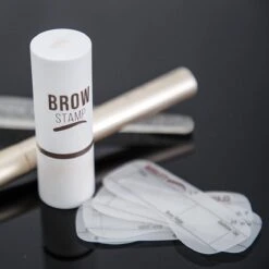 ProductPlanet Premium Wenkbrauw Stempel - Wenkbrauw Sjabloon - Wenkbrauwstempel - Brow Stamp - 10 Sjablonen - Borsteltje - Herbruikbaar - Waterdicht - Cadeau Voor Haar - Zwart -Mode Cosmetica Winkel 1200x1200 1032