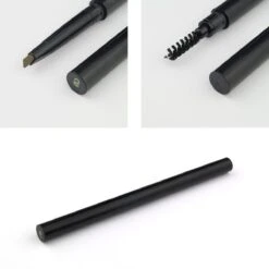 Wenkbrauw Trimmer Set - 8-delig – Met Epileer Pincet, 2x Wenkbrauw Schaartje, 2x Wenkbrauwmesje, Wenkbrauw Borstel, Wenkbrauwpotlood, Spoolie – In Stevige Etui - Zwart -Mode Cosmetica Winkel 1200x1200 1073