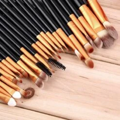 Evvie 20-delige Make-up Kwasten Set - Goud Zwart -Mode Cosmetica Winkel 1200x1200 1095