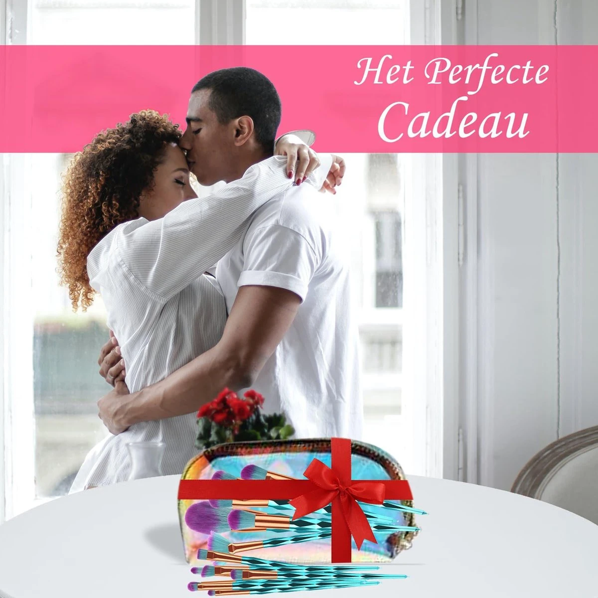 Make Up Kwasten Set - Blauwe Make Up Brush - Oogschaduw - Foundation Kwast - Poeder Kwast - Brush - Make Up - Cosmetica - Kwasten Set – Make Up Tasje - 12 Stuks - Valentijn Cadeautje Voor Haar 2 Make Up Kwasten Set - Blauwe Make Up Brush - Oogschaduw - Foundation Kwast - Poeder Kwast - Brush - Make Up - Cosmetica - Kwasten Set – Make Up Tasje - 12 Stuks - Valentijn Cadeautje Voor Haar - Afbeelding 2