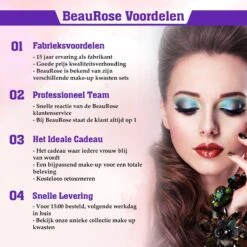 Make Up Kwasten Set - Make Up Brush - Oogschaduw - Foundation Kwast - Poeder Kwast - Brush - Make Up - Cosmetica - Kwasten Set – Make Up Tasje - 10 Stuks -Mode Cosmetica Winkel 1200x1200 1131