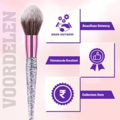 Make Up Kwasten Set - Make Up Brush - Oogschaduw - Foundation Kwast - Poeder Kwast - Brush - Make Up - Cosmetica - Kwasten Set – Make Up Tasje - 10 Stuks -Mode Cosmetica Winkel 1200x1200 1135