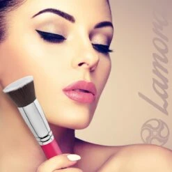 Foundation Borstel Roze - Lamora - Make-Up Kwast -Mode Cosmetica Winkel 1200x1200 1145