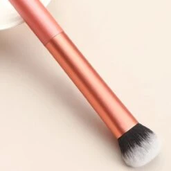 Foundation Kwast - Foundation Brush - Borstel - Foundationkwast - Blushkwast - Blush Stick - Ronde Kop - Rosé -Mode Cosmetica Winkel 1200x1200 1156