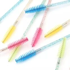 Wegwerp Wimper En Wenkbrauw Borsteltjes - Mascara Borsteltjes - 10 Stuks - Zwart Glitter -Mode Cosmetica Winkel 1200x1200 1181