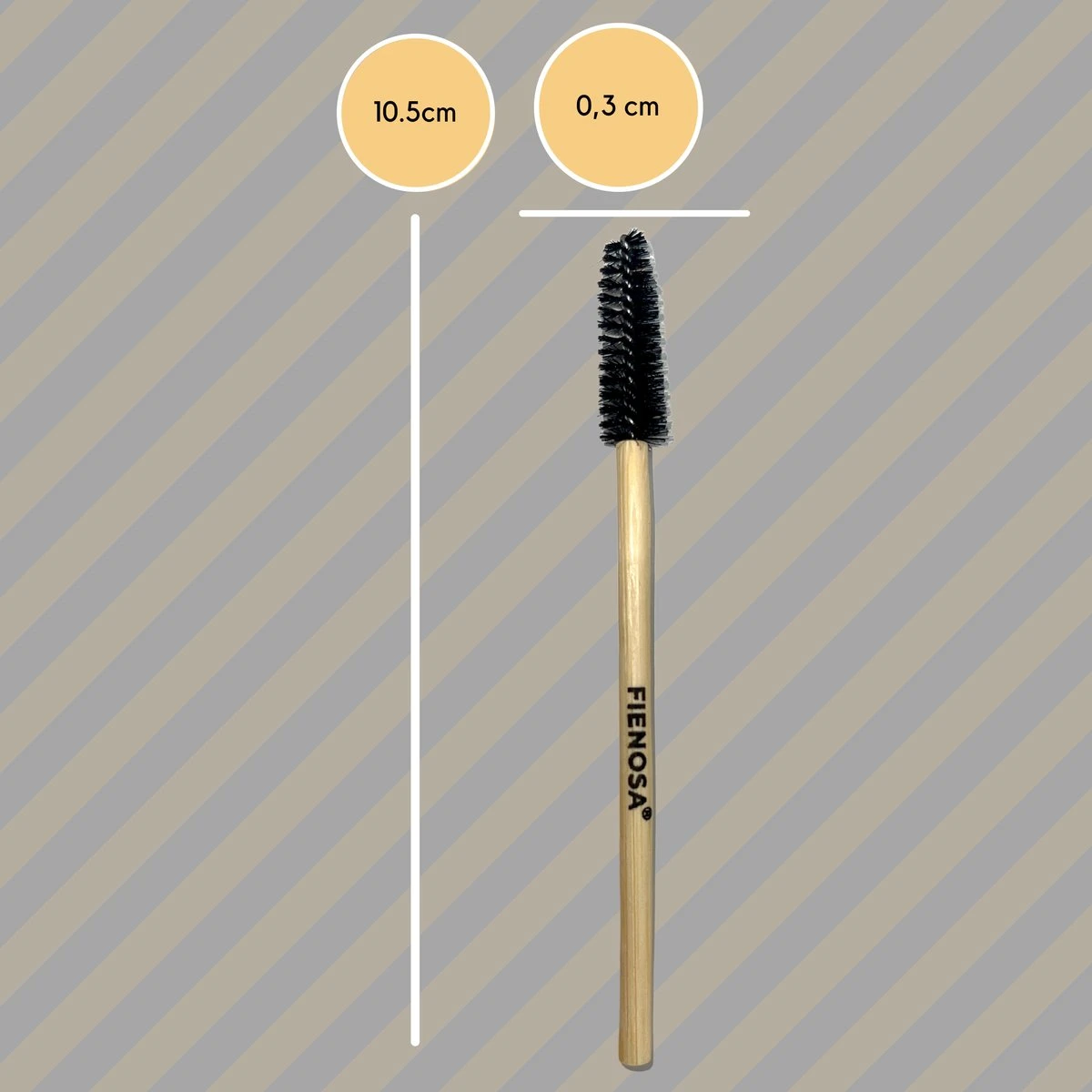 Bamboe Wimper Borsteltjes - Wenkbrauw Borstel - 20 Stuks - Wimper Extensions - Bamboe Handvat - Ideaal In Gebruik - Fienosa 2 Bamboe Wimper Borsteltjes - Wenkbrauw Borstel - 20 Stuks - Wimper Extensions - Bamboe Handvat - Ideaal In Gebruik - Fienosa - Afbeelding 2