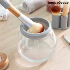 Innovagoods Luxe Make-up Kwastenreiniger - Elektrisch - Reinigen én Drogen - Draadloos - Make-up Borstels Schoonmaken 20 Innovagoods Luxe Make-up Kwastenreiniger - Elektrisch - Reinigen én Drogen - Draadloos - Make-up Borstels Schoonmaken -Mode Cosmetica Winkel 1200x1200 1232