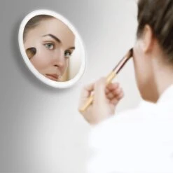 HoMedics MIRSR821 Make Up Spiegel Met Verlichting - Oplaadbaar - Zuignap -Mode Cosmetica Winkel 1200x1200 1281