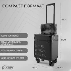 PIXMY® - MT130-S - Make Up Koffer - Cosmetica Koffer - DESIGN -Mode Cosmetica Winkel 1200x1200 1289