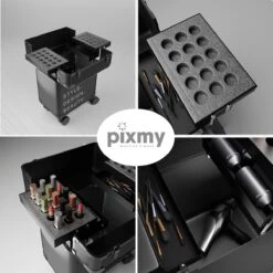 PIXMY® - MT130-S - Make Up Koffer - Cosmetica Koffer - DESIGN -Mode Cosmetica Winkel 1200x1200 1291