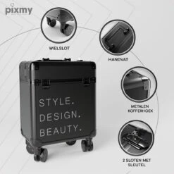 PIXMY® - MT130-S - Make Up Koffer - Cosmetica Koffer - DESIGN -Mode Cosmetica Winkel 1200x1200 1292