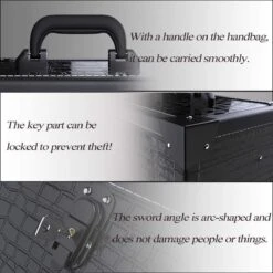 Make Up Koffer- Make Up Organizer- Beautycase -zwart -Make-upkoffer- Multifunctionele Koffer- Make-upkoffer- Sieradenkoffer- Kapperskoffer- Afneembare Schouderriem- Klassieke Zwarte Beautycase -Mode Cosmetica Winkel 1200x1200 1313