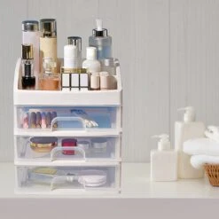 Make Up Organizer Met Lade - Cosmetica Opbergdoos - Sieradendoos - Beauty -Mode Cosmetica Winkel 1200x1200 1361
