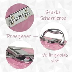 Make Up Koffer Meisjes En Dames Roze - Make Up Organizer Met Spiegel - Cosmetica Koffer - Beautycase Koffer 11 Make Up Koffer Meisjes En Dames Roze - Make Up Organizer Met Spiegel - Cosmetica Koffer - Beautycase Koffer -Mode Cosmetica Winkel 1200x1200 1375