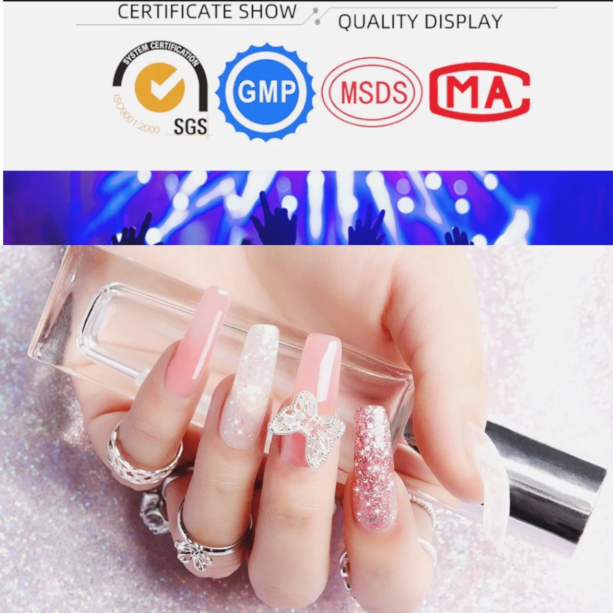 Elvi Polygel Starterskit - Complete Set Inc. USB UV/Led Mini Lamp-Nagelverlenging- Polygel 6 X 15g Perfecte Kleuren Roze - Polyacryl UV Nagellak-Quick Extension Temperature Color Changing UV Gel Pink 3 Elvi Polygel Starterskit - Complete Set Inc. USB UV/Led Mini Lamp-Nagelverlenging- Polygel 6 X 15g Perfecte Kleuren Roze - Polyacryl UV Nagellak-Quick Extension Temperature Color Changing UV Gel Pink - Afbeelding 3