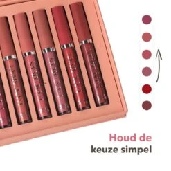 Handaiyan Liquid Lipsticks Set A - Set Van 6 - Matte Lippenstift - Waterproof - Make Up Set - Geschenkset - Giftset 8 Handaiyan Liquid Lipsticks Set A - Set Van 6 - Matte Lippenstift - Waterproof - Make Up Set - Geschenkset - Giftset -Mode Cosmetica Winkel 1200x1200 1455