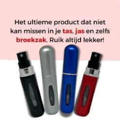 Cetins - Parfum Verstuiver Navulbaar - Mini Parfum Flesje - Reisflesje – Matt Rood -Mode Cosmetica Winkel 1200x1200 1471