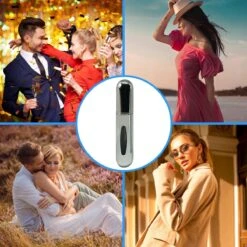 MaxedMore Navulbare Parfumverstuiver 5ml Zilver - 65 Keer Spraybare Parfum Verstuiver - Hervulbaar Tasverstuiver Voor Parfum - Meeneem Mini Geur Flesje Voor Op Reis - Lipstick Formaat Navulbaar Parfumflesje -Mode Cosmetica Winkel 1200x1200 1538